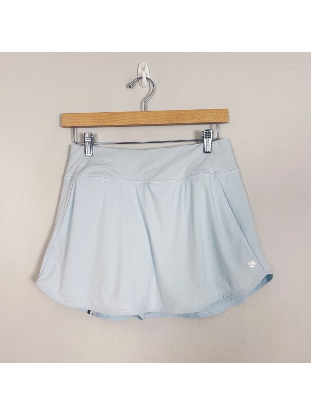 Rhoback Light Blue Steffi Skort Skirt Tennis Golf Size Small Women's